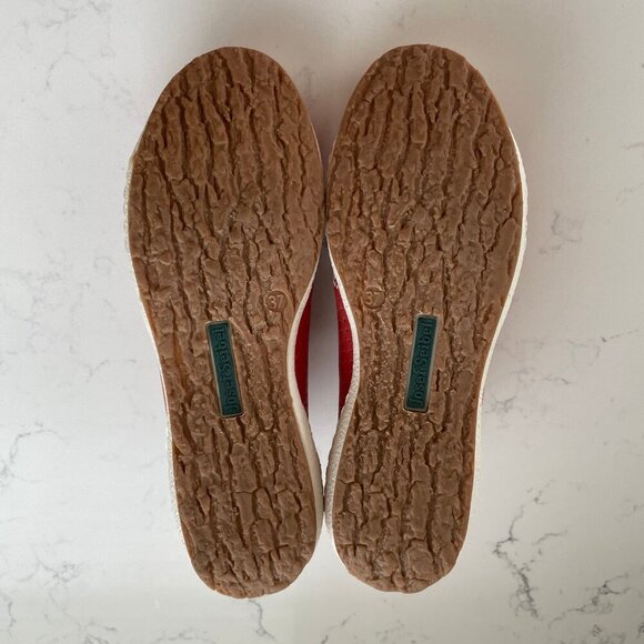 Josef Seibel Caren The European Comfort Leather Lace Up Shoe Lt Red Wht Sz 37 - Picture 7 of 12